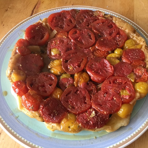 Tarte Tatin de tomates