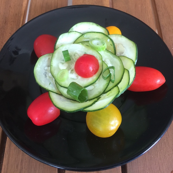 Charlotte aux courgettes