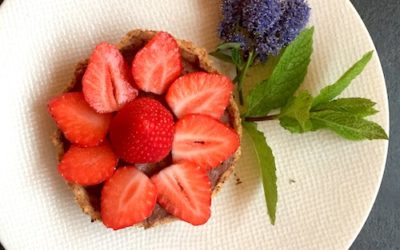 Tartelette chocolat fraise