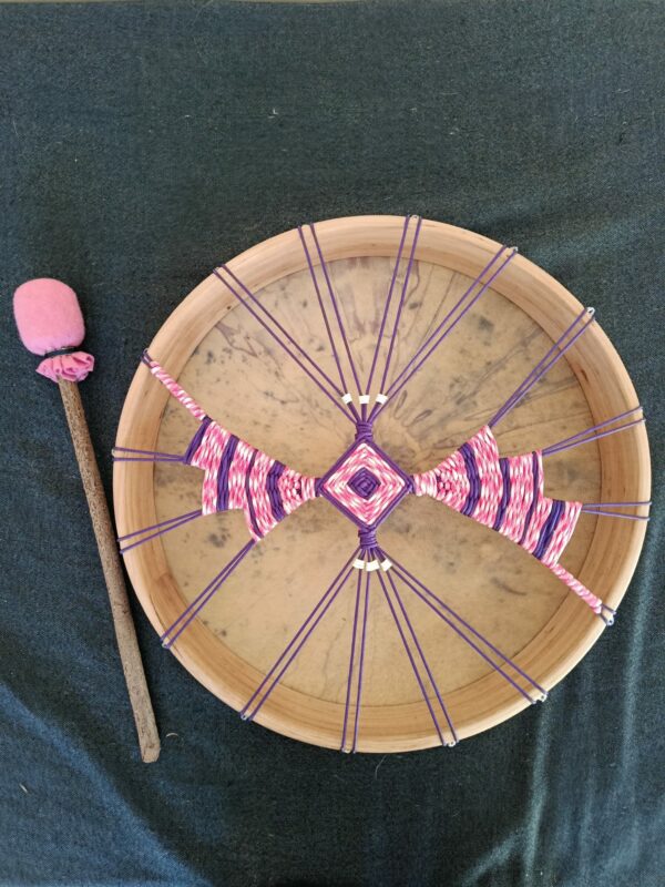 Tambour vibration Chèvre bleue – Image 3