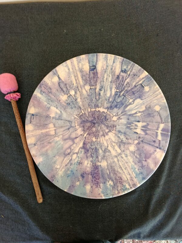 Tambour vibration Chèvre bleue – Image 2
